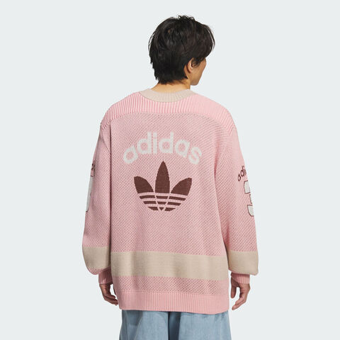 adidas Originals阿迪三叶草2025男子IH FF SWEATER M毛线套头衫KF4468