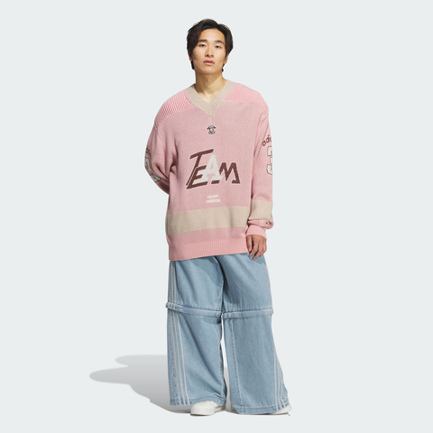 adidas Originals阿迪三叶草2025男子IH FF SWEATER M毛线套头衫KF4468