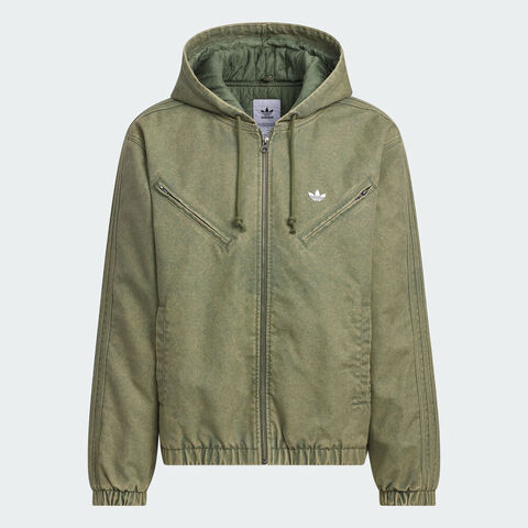 adidas Originals阿迪三叶草2025男子PRE ESS JKT PAD薄棉服KC2641