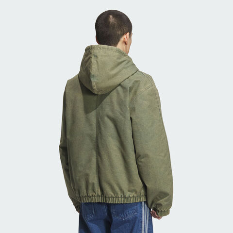 adidas Originals阿迪三叶草2025男子PRE ESS JKT PAD薄棉服KC2641