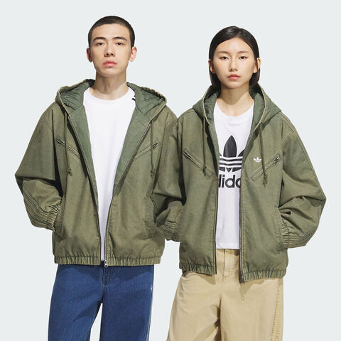 adidas Originals阿迪三叶草2025男子PRE ESS JKT PAD薄棉服KC2641