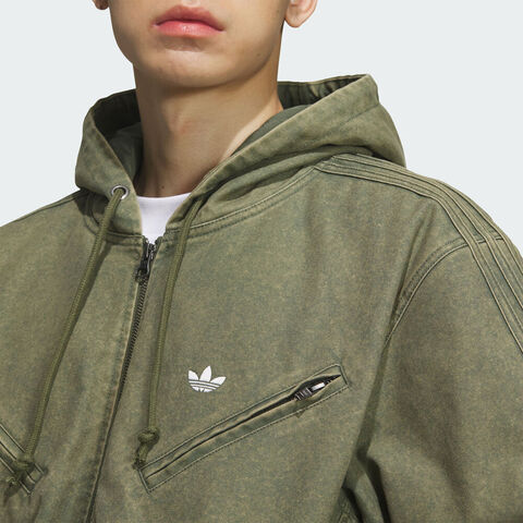 adidas Originals阿迪三叶草2025男子PRE ESS JKT PAD薄棉服KC2641