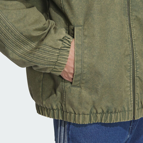 adidas Originals阿迪三叶草2025男子PRE ESS JKT PAD薄棉服KC2641