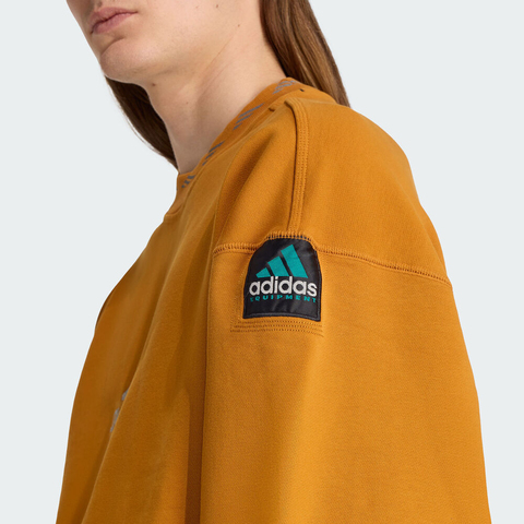 adidas Originals阿迪三叶草2025男子EQT SWEATSHIRT针织无帽卫衣JX1457