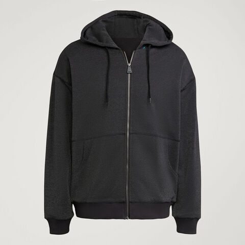 adidas Originals阿迪三叶草2025男子EQT HOODIE针织连帽卫衣JX1460