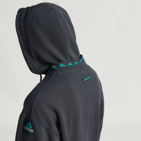 adidas Originals阿迪三叶草2025男子EQT HOODIE针织连帽卫衣JX1460