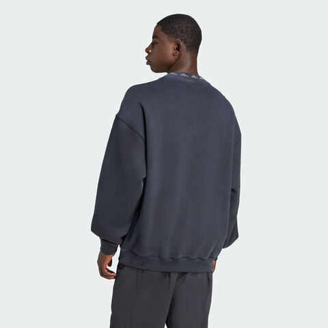 adidas Originals阿迪三叶草2025男子EQT SWEATSHIRT针织无帽卫衣JV7646