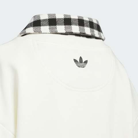 adidas Originals阿迪三叶草2025男大童JK TS KN CREW针织无帽卫衣KF7346