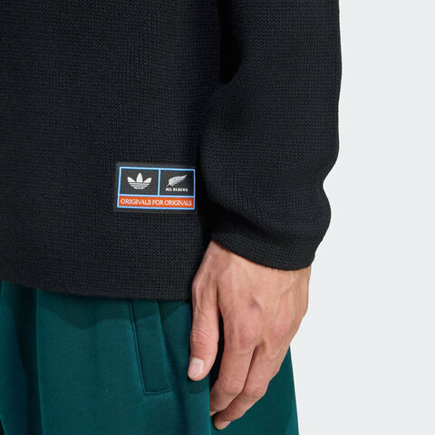 adidas Originals阿迪三叶草2025男子KNITTED POLO毛线套头衫KG4640