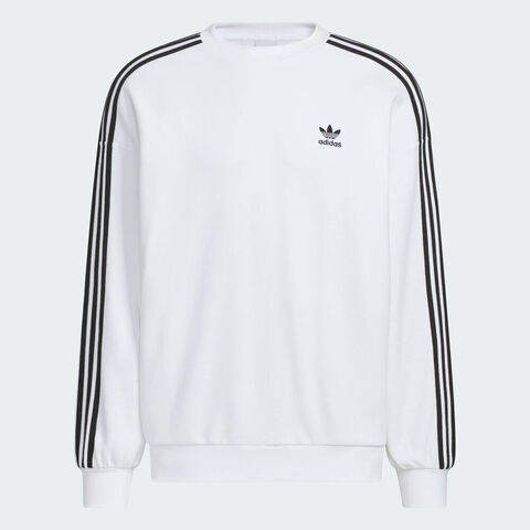 adidas Originals阿迪三叶草2025男子OVERSIZE CREW针织无帽卫衣KD1834