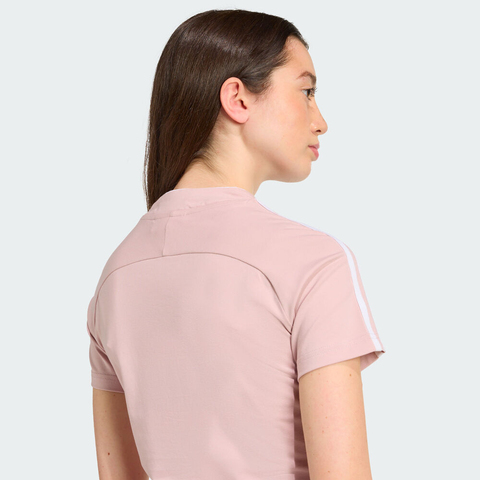 adidas Originals阿迪三叶草2025女子TIGHT TEE针织无领短TKE9811