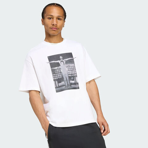 adidas Originals阿迪三叶草2025男子BL Icon Tee针织无领短TJZ7907