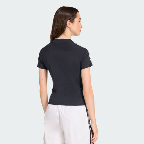 adidas Originals阿迪三叶草2025女子TIGHT TEE针织无领短TKE9812