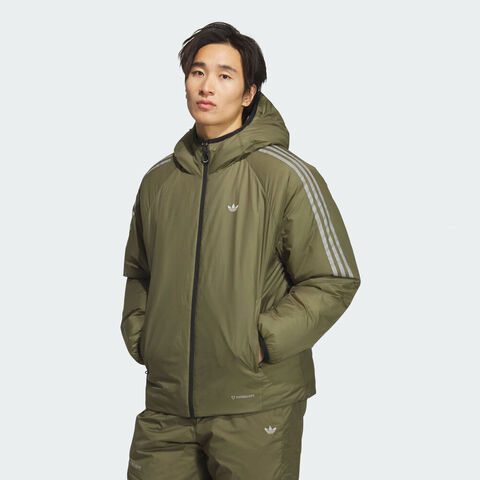adidas Originals阿迪三叶草2025男子TECH JKT M厚棉服KH2025