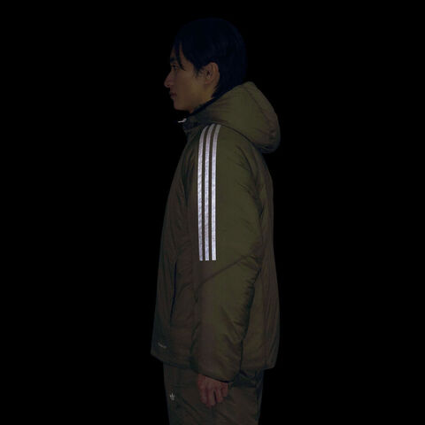 adidas Originals阿迪三叶草2025男子TECH JKT M厚棉服KH2025