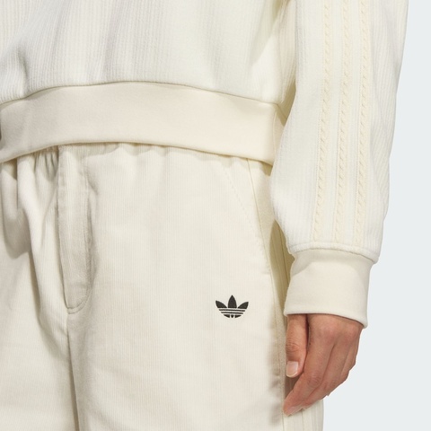 Adidas Original阿迪三叶草2025女子CHENILLE POLO针织有领长TKS5982