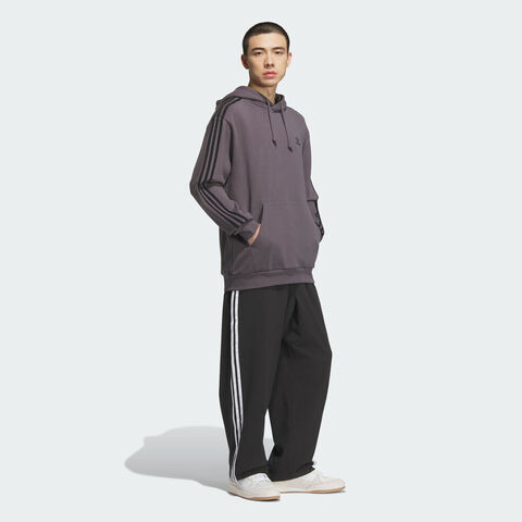 adidas Originals阿迪三叶草2025男子BAGGY HOODIE针织连帽卫衣KD1861
