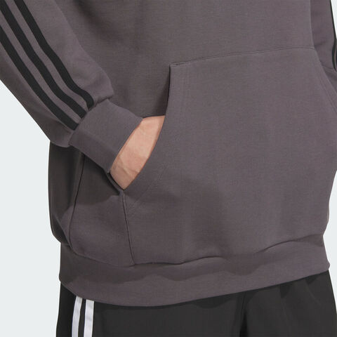 adidas Originals阿迪三叶草2025男子BAGGY HOODIE针织连帽卫衣KD1861