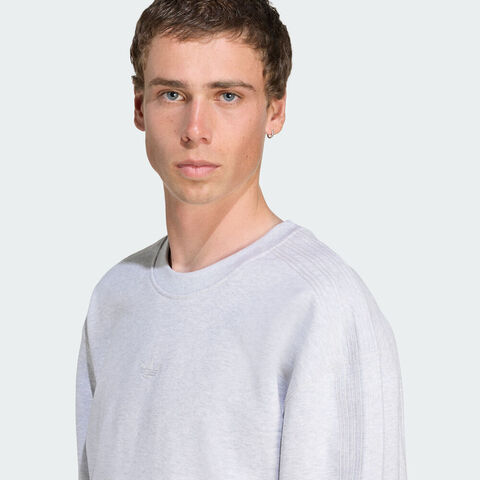 adidas Originals阿迪三叶草2025男子P ESS CREW针织无帽卫衣JW1057