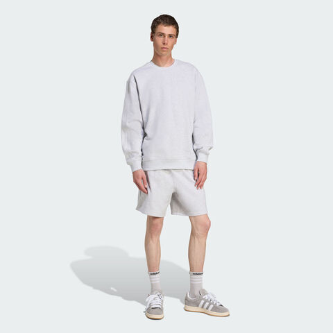 adidas Originals阿迪三叶草2025男子P ESS CREW针织无帽卫衣JW1057