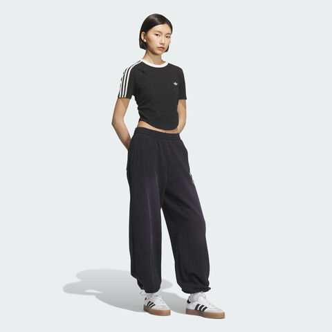 adidas Originals阿迪三叶草2025女子IH OVSZ PANT W针织长裤KC5872