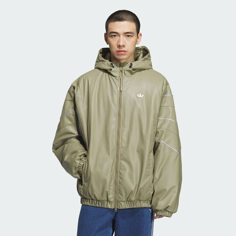 adidas Originals阿迪三叶草2025男子WJ PU PAD U薄棉服KC2654