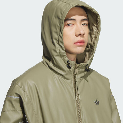 adidas Originals阿迪三叶草2025男子WJ PU PAD U薄棉服KC2654