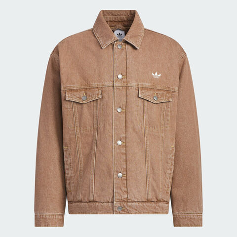 adidas Originals阿迪三叶草2025男子DENIM PAD WASH薄棉服KB5447