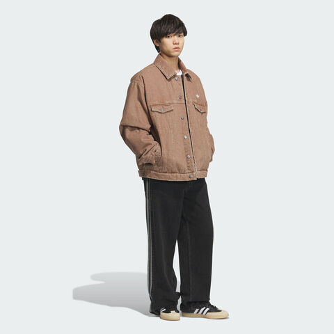 adidas Originals阿迪三叶草2025男子DENIM PAD WASH薄棉服KB5447