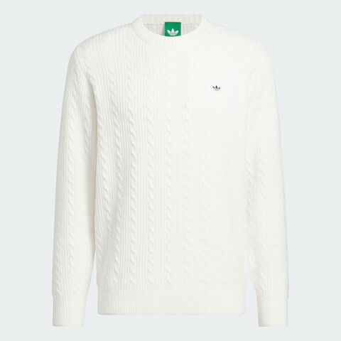 adidas Originals阿迪三叶草2025男子S Nvlty Swtr毛线套头衫JN9740