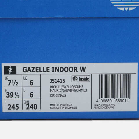 adidas Originals阿迪三叶草2025中性GAZELLE INDOOR WORI-CLASSICJS1415