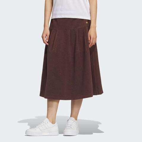 adidas Originals阿迪三叶草2025女子PLEATED SKIRT针织长裙KS5987