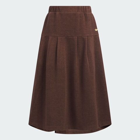 adidas Originals阿迪三叶草2025女子PLEATED SKIRT针织长裙KS5987