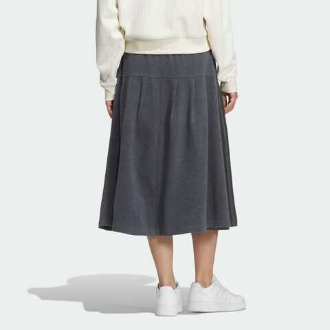 adidas Originals阿迪三叶草2025女子PLEATED SKIRT针织长裙KS5986