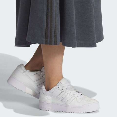 adidas Originals阿迪三叶草2025女子PLEATED SKIRT针织长裙KS5986