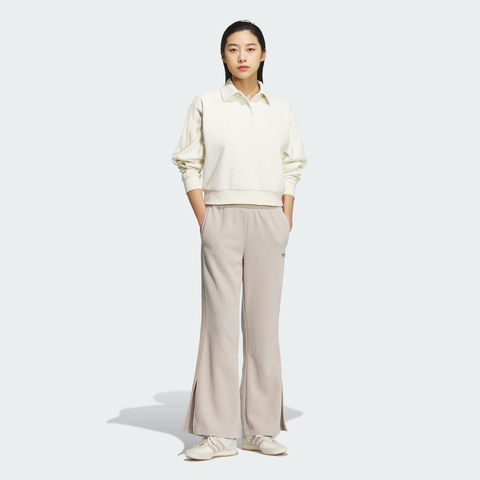 adidas Originals阿迪三叶草2025女子CHENILLE PANTS针织长裤KS5984