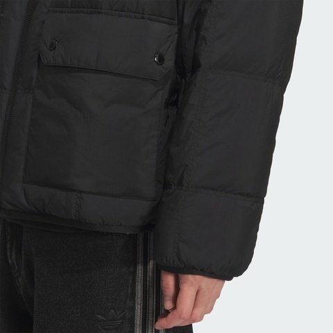 adidas Originals阿迪三叶草2025男子REV JKT DOWN M厚羽绒服-短KS6071