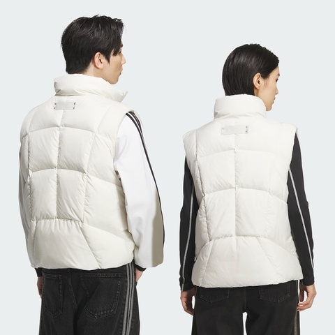 adidas Originals阿迪三叶草2025男子VEST DOWN U羽绒背心KV3987