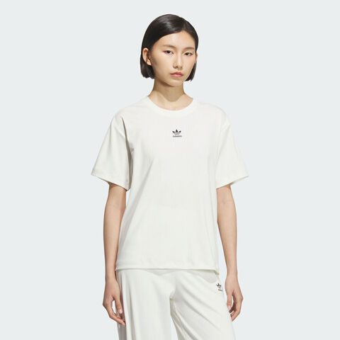adidas Originals阿迪三叶草2025女子ESS WR TEE针织无领短TKD1862