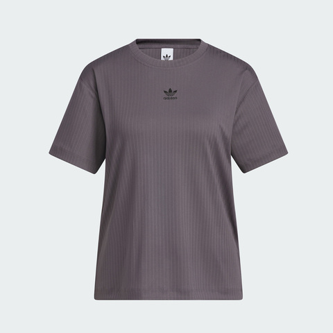 adidas Originals阿迪三叶草2025女子ESS WR TEE针织无领短TKD1863