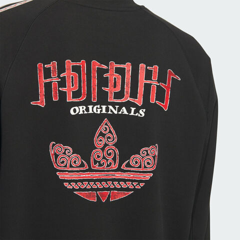 adidas Originals阿迪三叶草2025男子TOC SWEAT CREW针织无帽卫衣KC0107