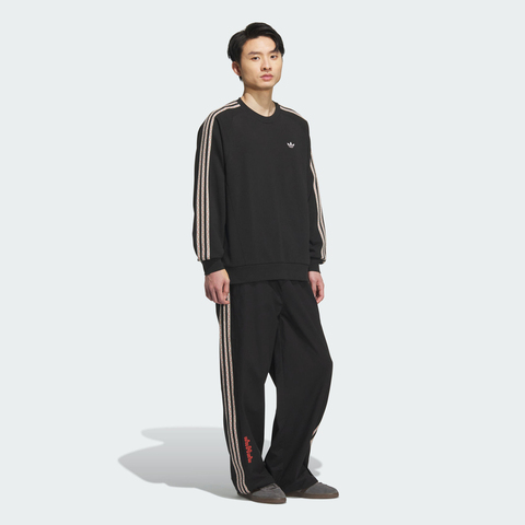 adidas Originals阿迪三叶草2025男子TOC SWEAT CREW针织无帽卫衣KC0107