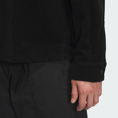 adidas Originals阿迪三叶草2025男子SHMOO CORD SHIR针织长袖衬衫KF9603