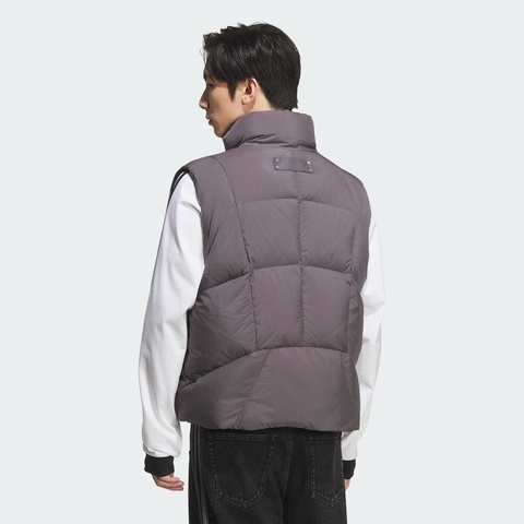 adidas Originals阿迪三叶草2025男子VEST DOWN U羽绒背心KV3986