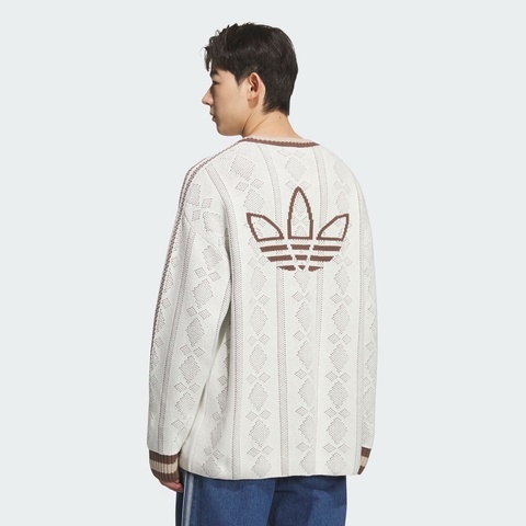adidas Originals阿迪三叶草2025男子RS U SWEATER毛线套头衫KS5956