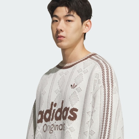 adidas Originals阿迪三叶草2025男子RS U SWEATER毛线套头衫KS5956
