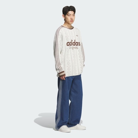 adidas Originals阿迪三叶草2025男子RS U SWEATER毛线套头衫KS5956