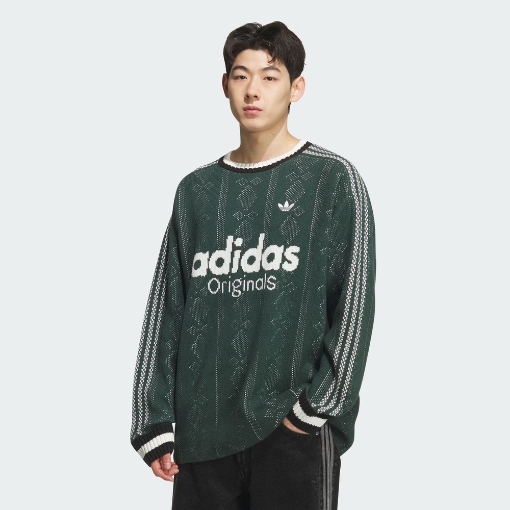adidas Originals阿迪三叶草2025男子RS U SWEATER毛线套头衫KS5957