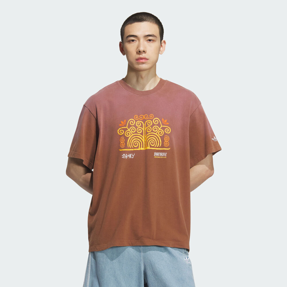 adidas Originals阿迪三叶草2025男子TOC TEE SS针织无领短TKC0096