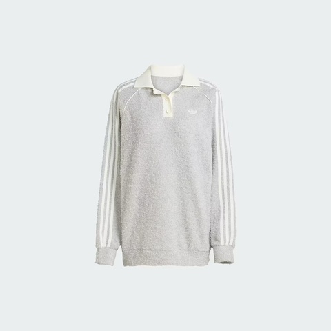 adidas Originals阿迪三叶草2025女子OVZD POLO CREW针织有领长TKS7791